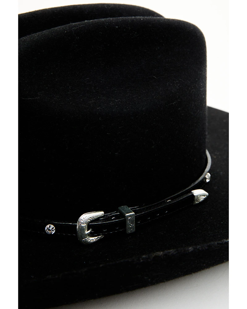 Austin Accent Women's Leather Rhinestone Hat Band