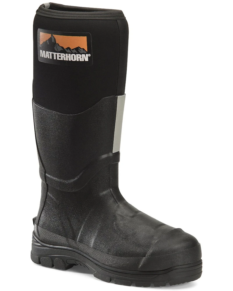 Matterhorn Men's 16" Rubber Met Guard Work Boots - Steel Toe