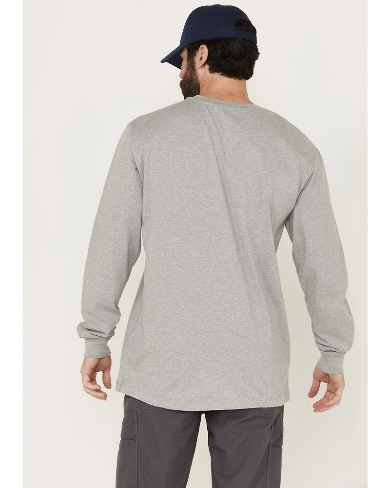 Rasco Men's FR Preshrunk Henley T-Shirt