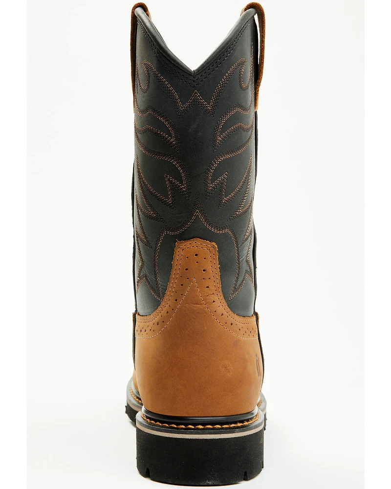 Cody James Men's 11" Pull-On Waterproof Work Boots - Composite Toe