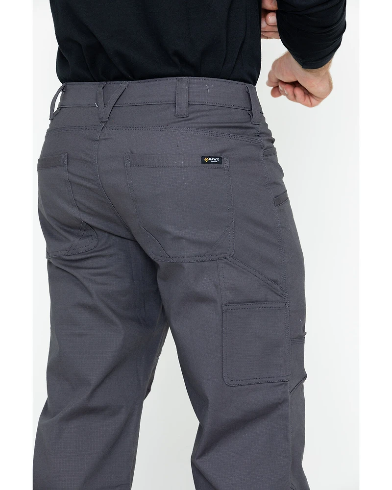 Hawx Men's Stretch Ripstop Utility Work Pants