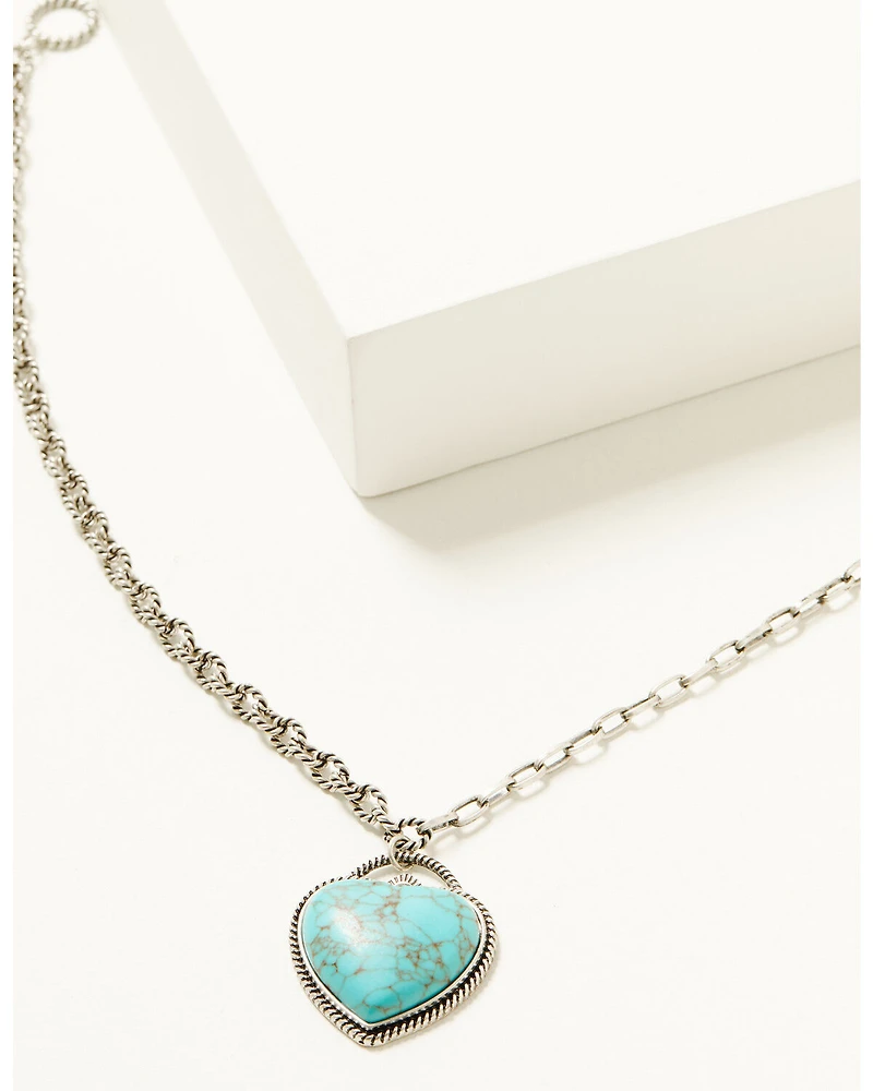 Shyanne Women's Wildheart Heart Charm Necklace