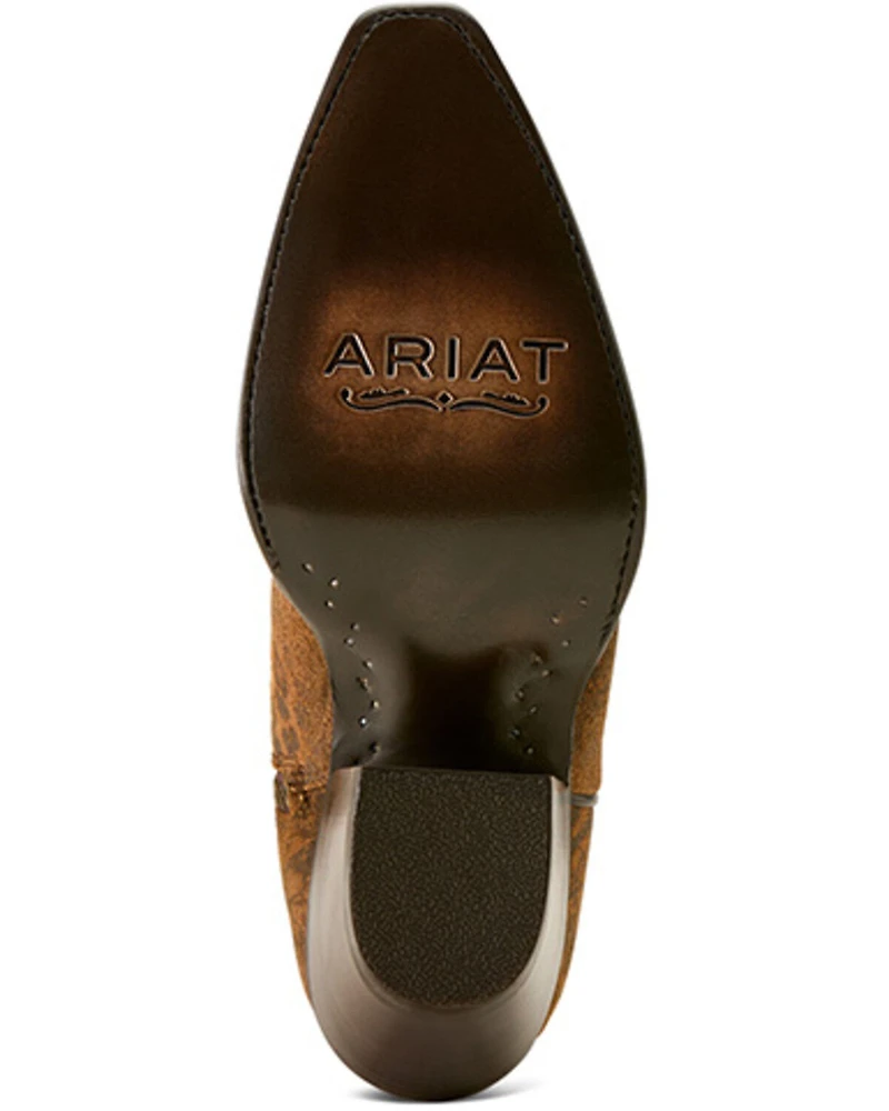 Ariat Women's Casanova Leopard Print Tall Western Boots - Snip Toe