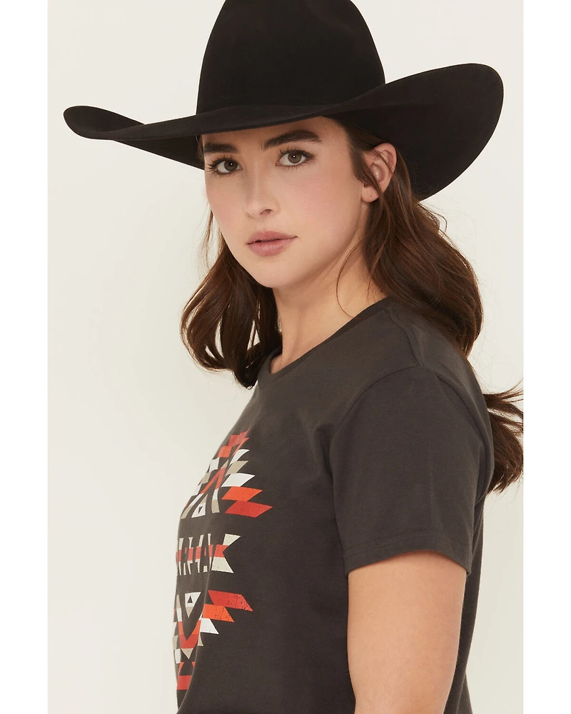 Ariat Women's Southwestern Logo Short Sleeve Tee