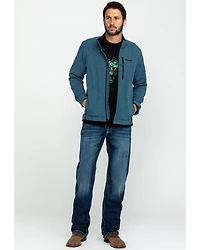 Wrangler Men's Trail Fleece Lined Zip Jacket