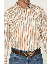 Cody James Men's Sierra Southwestern Striped Long Sleeve Snap Western Shirt