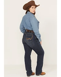 Ariat Women's Perfect Rise Analise Stackable Straight Leg Jeans - Plus
