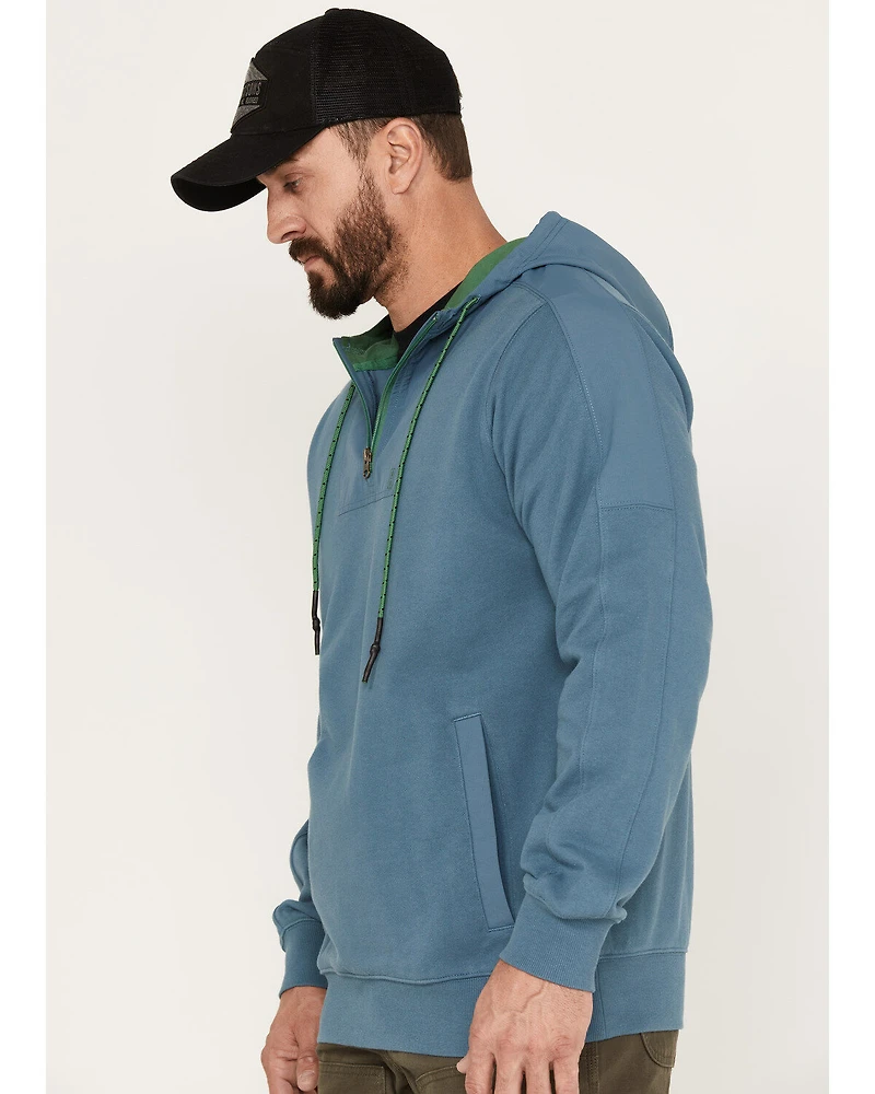 Brothers and Sons Men's French Terry Anorak 1/4 Zip Hooded Pullover