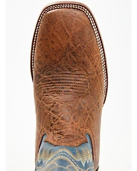 Cody James Men's Elephant Print Western Boots - Broad Square Toe