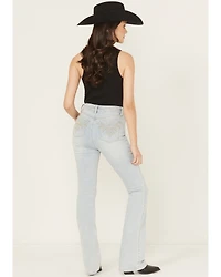 Shyanne Women's Celeste High Rise Bootcut Stretch Denim Jeans
