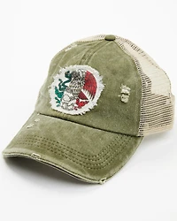 Cody James Men's Mexican Flag Eagle Ball Cap