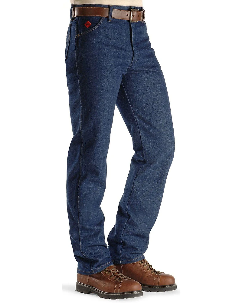 Wrangler Men's Flame Resistant Original Fit Jeans