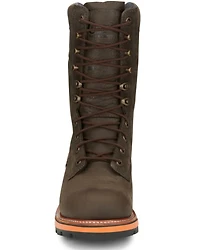 Chippewa Men's Thunderstruck 10" Waterproof Insulated Logger Work Boot - Soft Toe