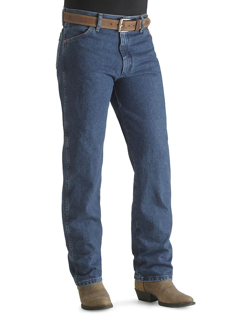 Wrangler Jeans - 13MWZ Original Fit Premium Wash Stonewash Big 44"- 50" Waist