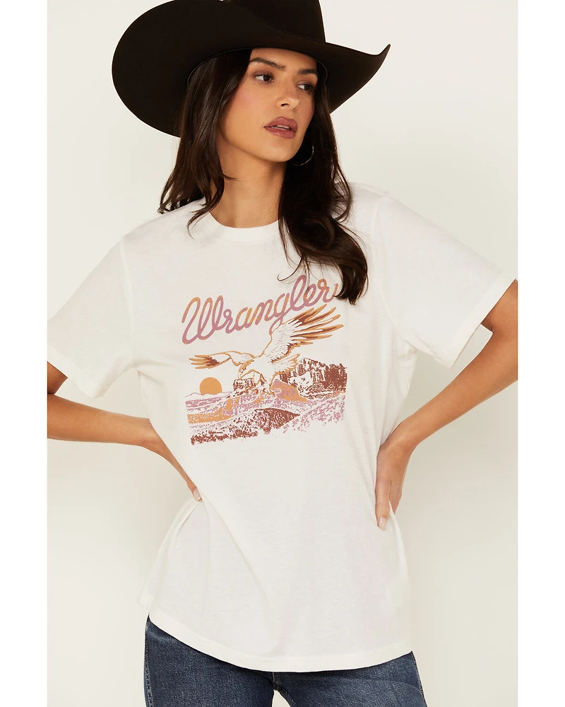 Wrangler Women's Scenic Short Sleeve Graphic Tee