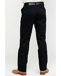 Wrangler Men's Casual Flat Front Western Pants