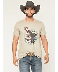 Cody James Men's Strong And Brave Short Sleeve Graphic T-Shirt
