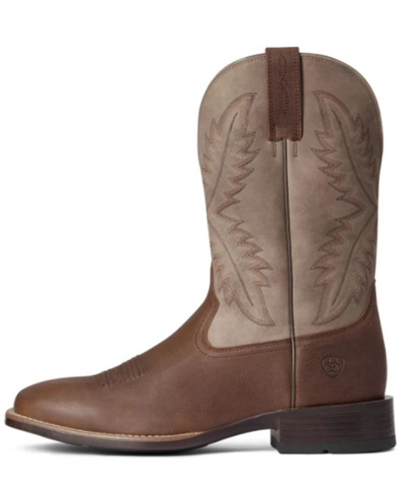 Ariat Men's Barrel Rawly Ultra Western Performance Boots - Broad Square Toe