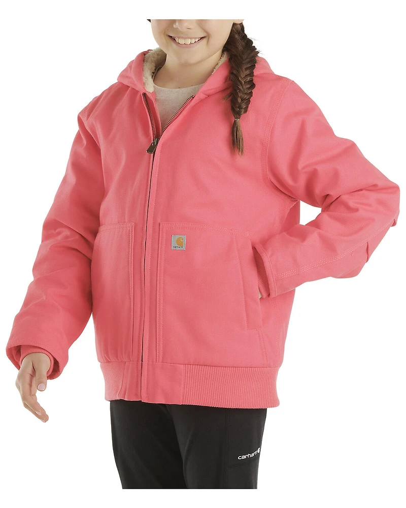 Carhartt Girls' Insulated Hooded Active Jacket