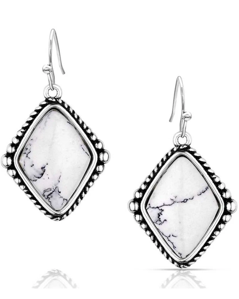 Montana Silversmiths Women's Blank State Earrings