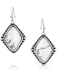 Montana Silversmiths Women's Blank State Earrings