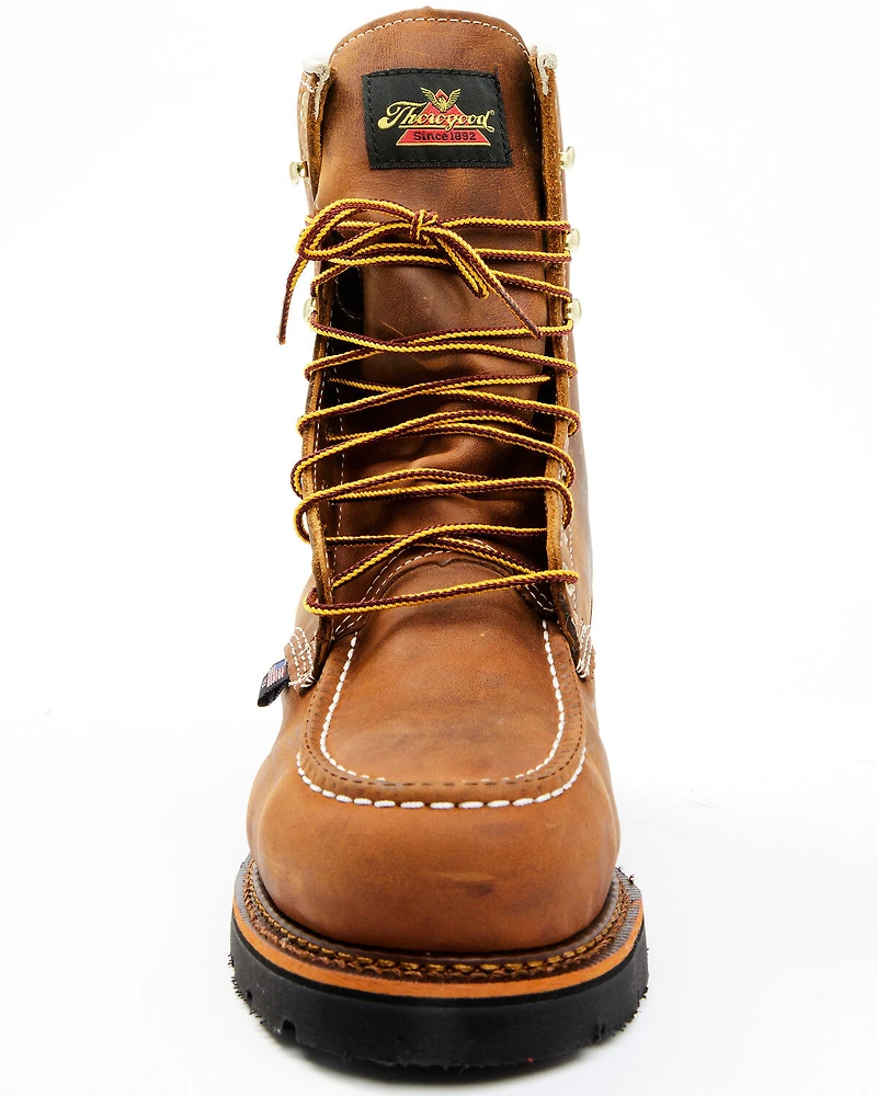 Thorogood Men's 8" Waterproof 1957 Series USA Work Boots - Steel Toe