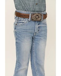 Cody James Little Boys' Flint Light Wash Stretch Slim Straight Jeans - Sizes 4-8