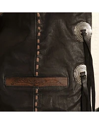 Kobler Tooled Leather Vest