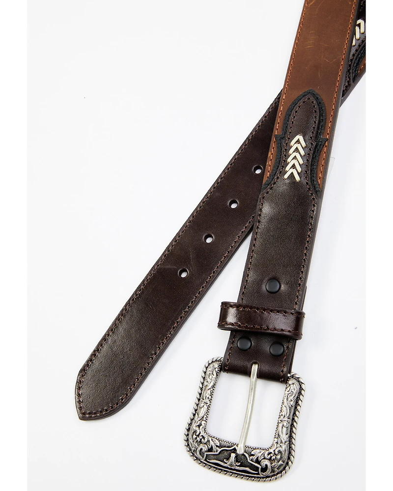 Cody James Men's Praying Cowboy Concho Belt