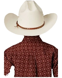 Roper Boys' Southwestern Print Short Sleeve Snap Western Shirt
