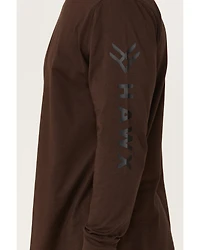 Hawx Men's Logo Graphic Work T-Shirt