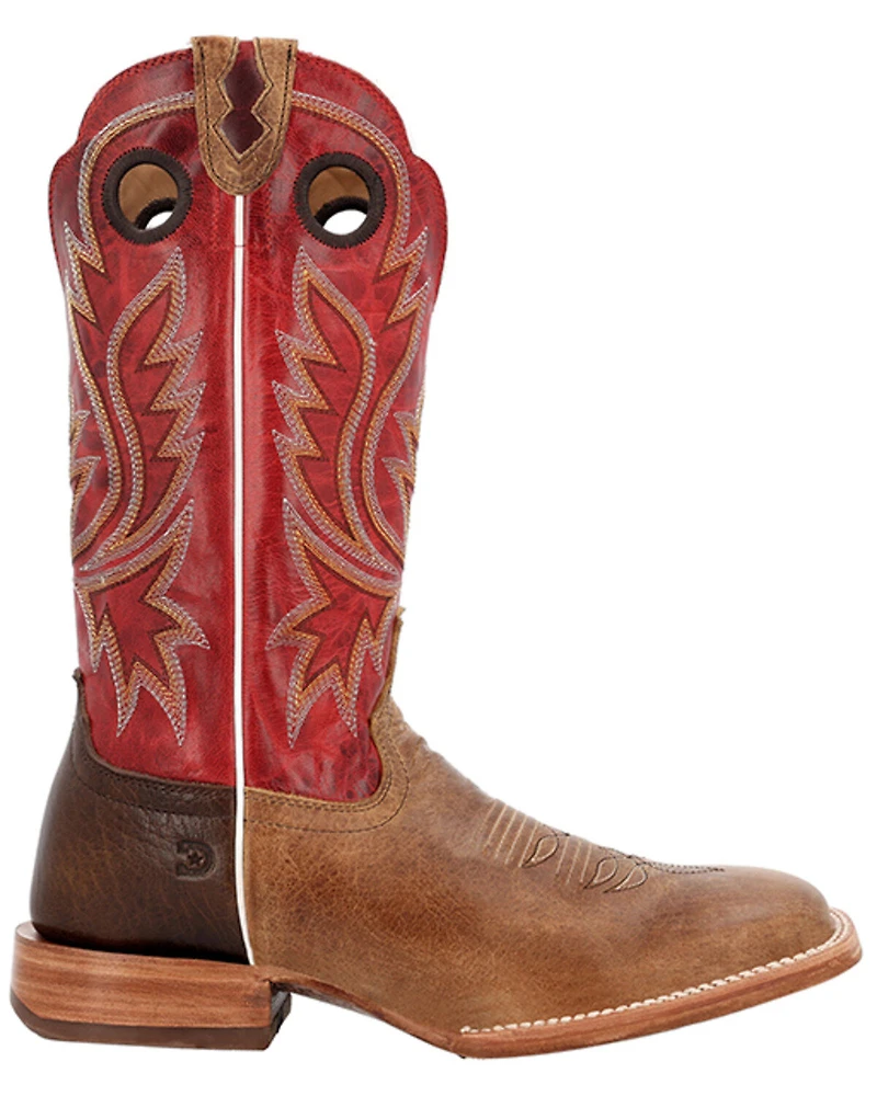 Durango Men's PRCA Collection Bison Western Boots - Broad Square Toe