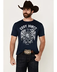 Cody James Men's Freedom Eagle Short Sleeve Graphic T-Shirt