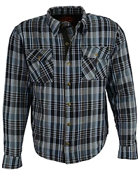 Milwaukee Performance Men's Aramid Reinforced Flannel Biker Shirt - Big & Tall