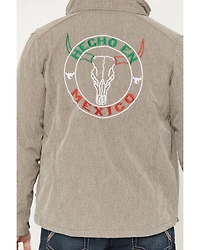 Cowboy Hardware Men's Hecho en Mexico Longhorn Softshell Jacket