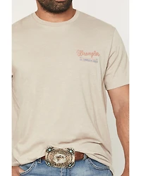 Wrangler Men's American Cowboy Short Sleeve Graphic T-Shirt
