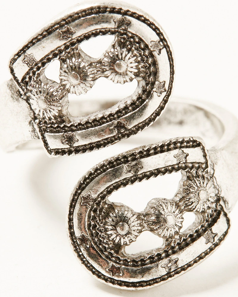 Idyllwind Women's Laredo Antique Silver Ring Set - 3 Piece