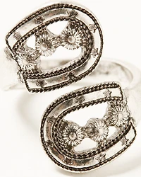 Idyllwind Women's Laredo Antique Silver Ring Set - 3 Piece