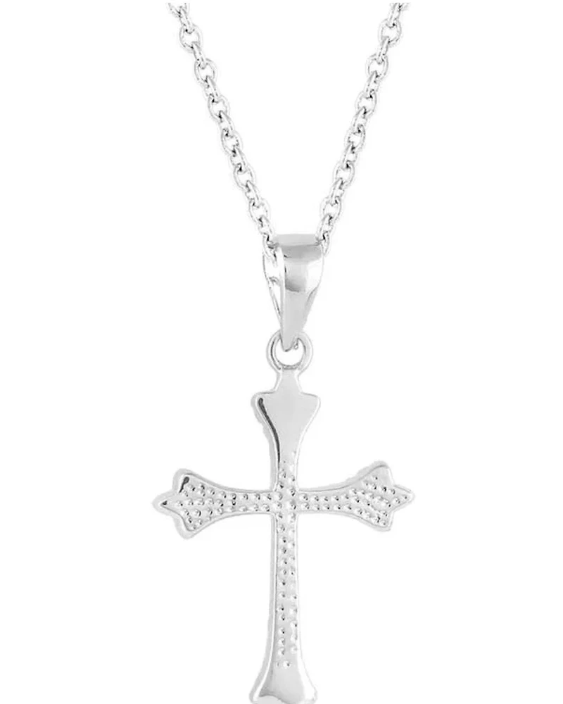 Montana Silversmiths Women's Ethereal Crystal Cross Necklace