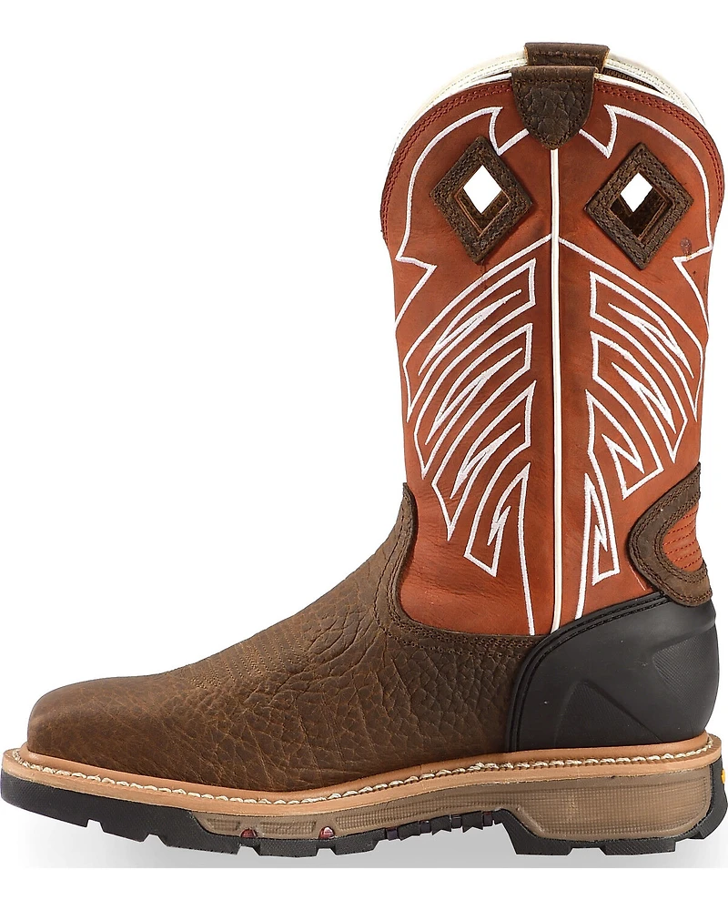 Justin Men's Waterproof Commander-X5 Steel Toe Work Boots