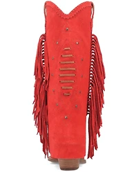 Dingo Women's Spirit Trail Fringe Tall Western Boots - Snip Toe