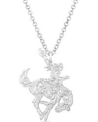 Montana Silversmiths Women's Cowgirl Bronc Rider Necklace