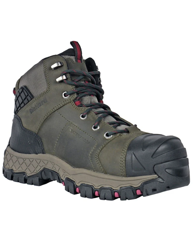 Die Hard Men's Comet 6" Lace-Up Work Boots - Composite Toe