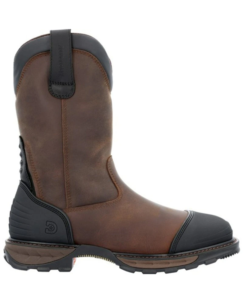 Durango Men's 11" Waterproof Western Work Boots - Steel Toe