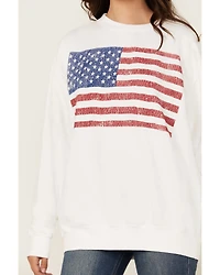 Show Me Your Mumu Women's American Flag Sweatshirt