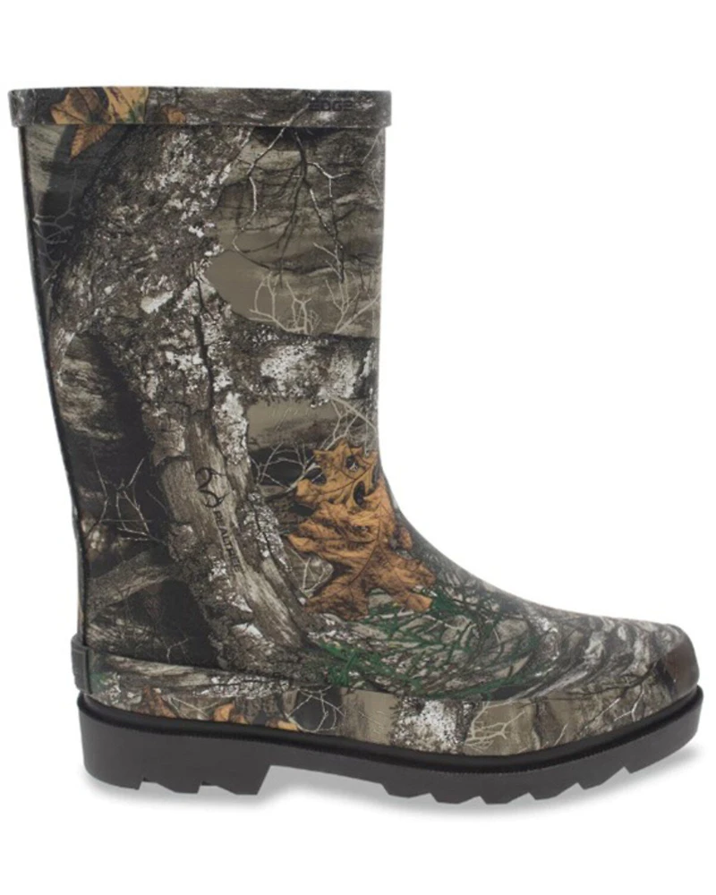 Western Chief Little Boys' RealTree Camo Tall Rain Boots - Round Toe