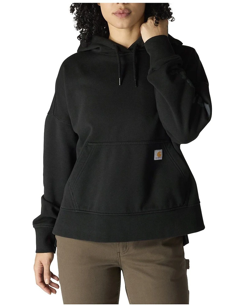 Carhartt Women's Oversized Fit Midweight Heart Graphic Hoodie