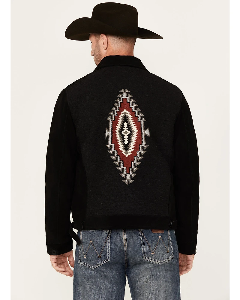 Moonshine Spirit Men's Puebla Suede Zip Jacket