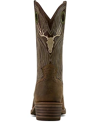 Ariat Men's Hybrid Roughstock Antler Western Boots - Square Toe