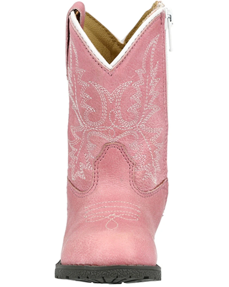 Smoky Mountain Toddler Girls' Hopalong Western Boots - Round Toe